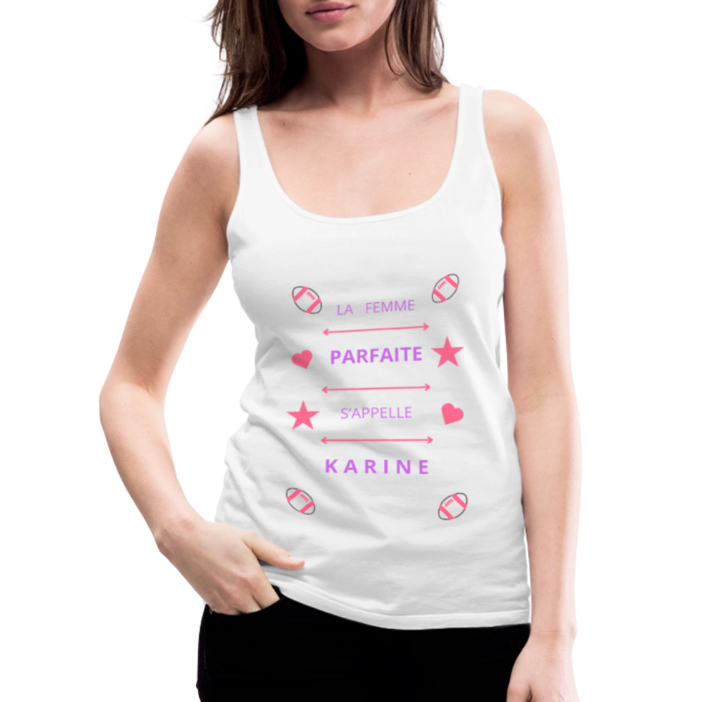 Débardeur Premium Femme - blanc