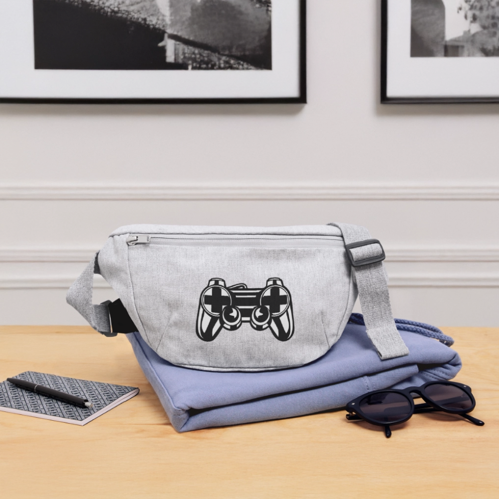 Sac banane recyclé Stanley/Stella - gris chiné