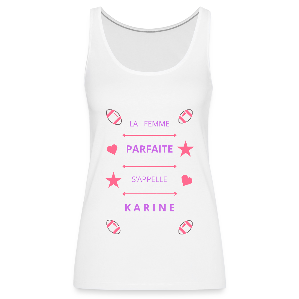 Débardeur Premium Femme - blanc