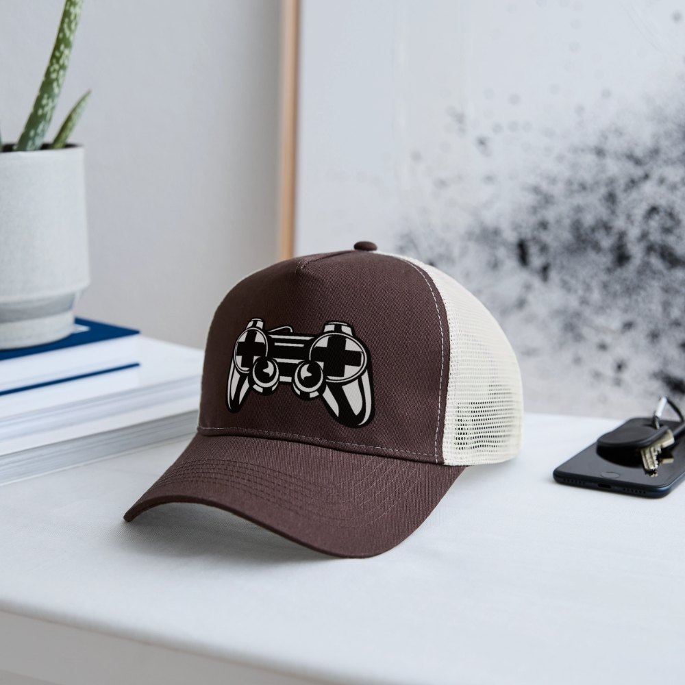 Trucker Cap - marron/beige