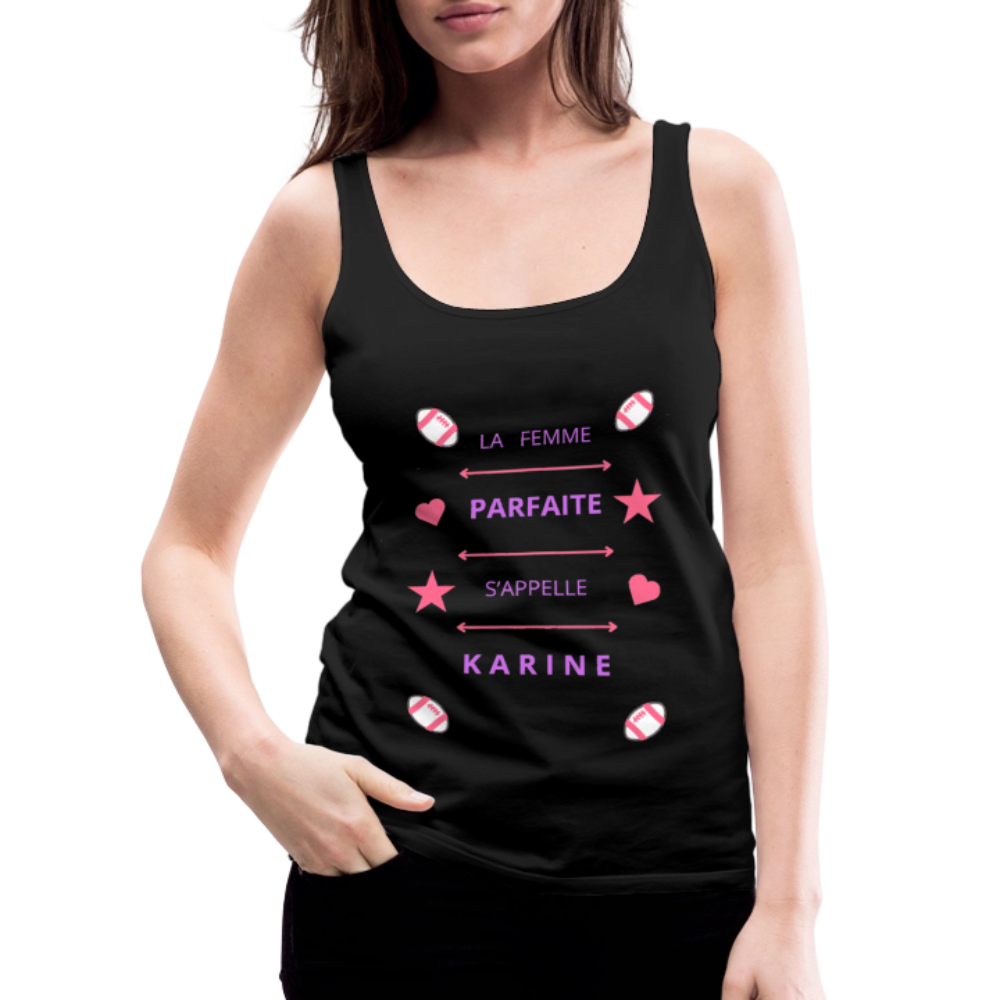 Débardeur Premium Femme - noir