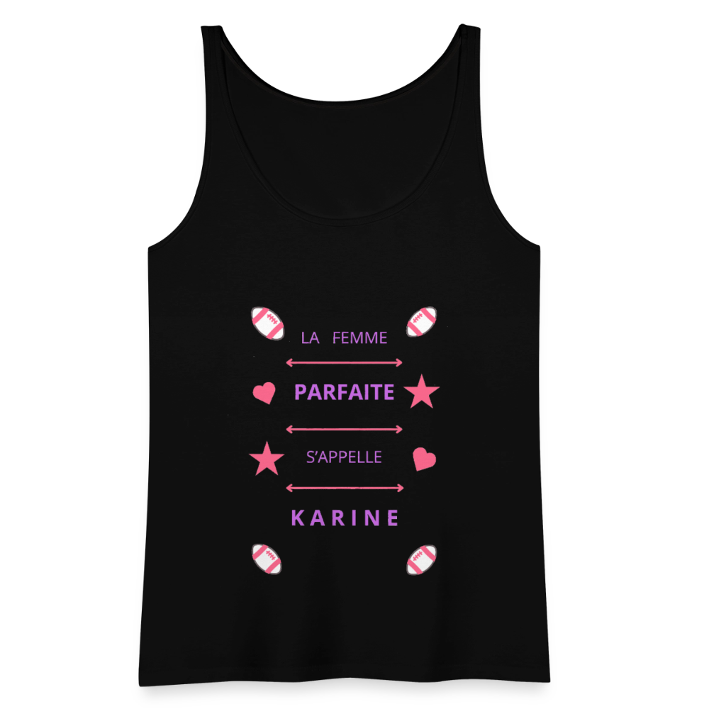 Débardeur Premium Femme - noir