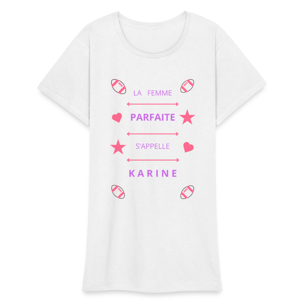 T-shirt Gildan épais femme - blanc