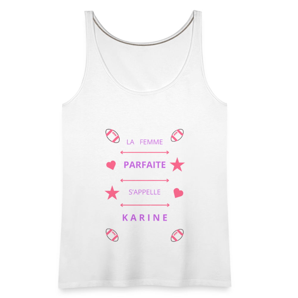 Débardeur Premium Femme - blanc