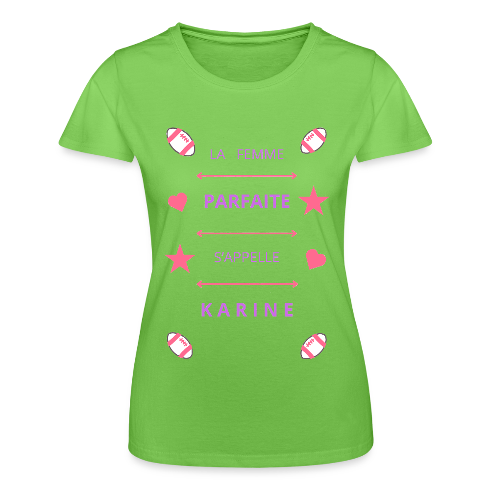 T-shirt Femme Fruit of the Loom - vert clair