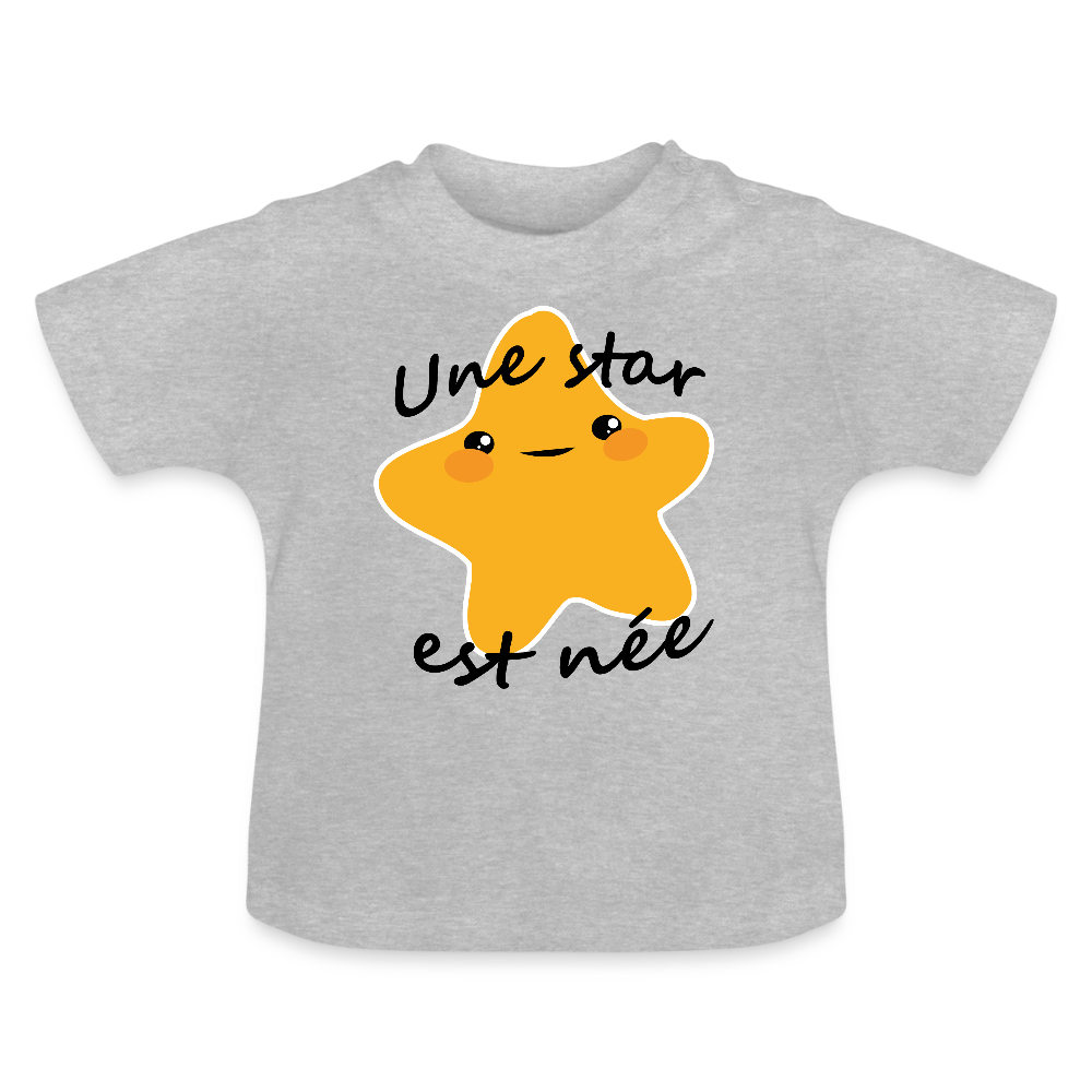 T-shirt Bébé - gris chiné