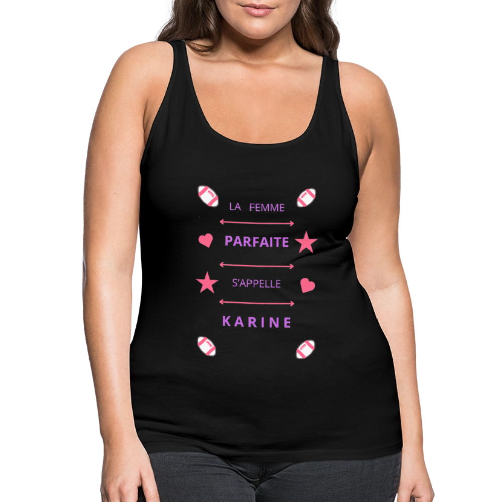 Débardeur Premium Femme - noir