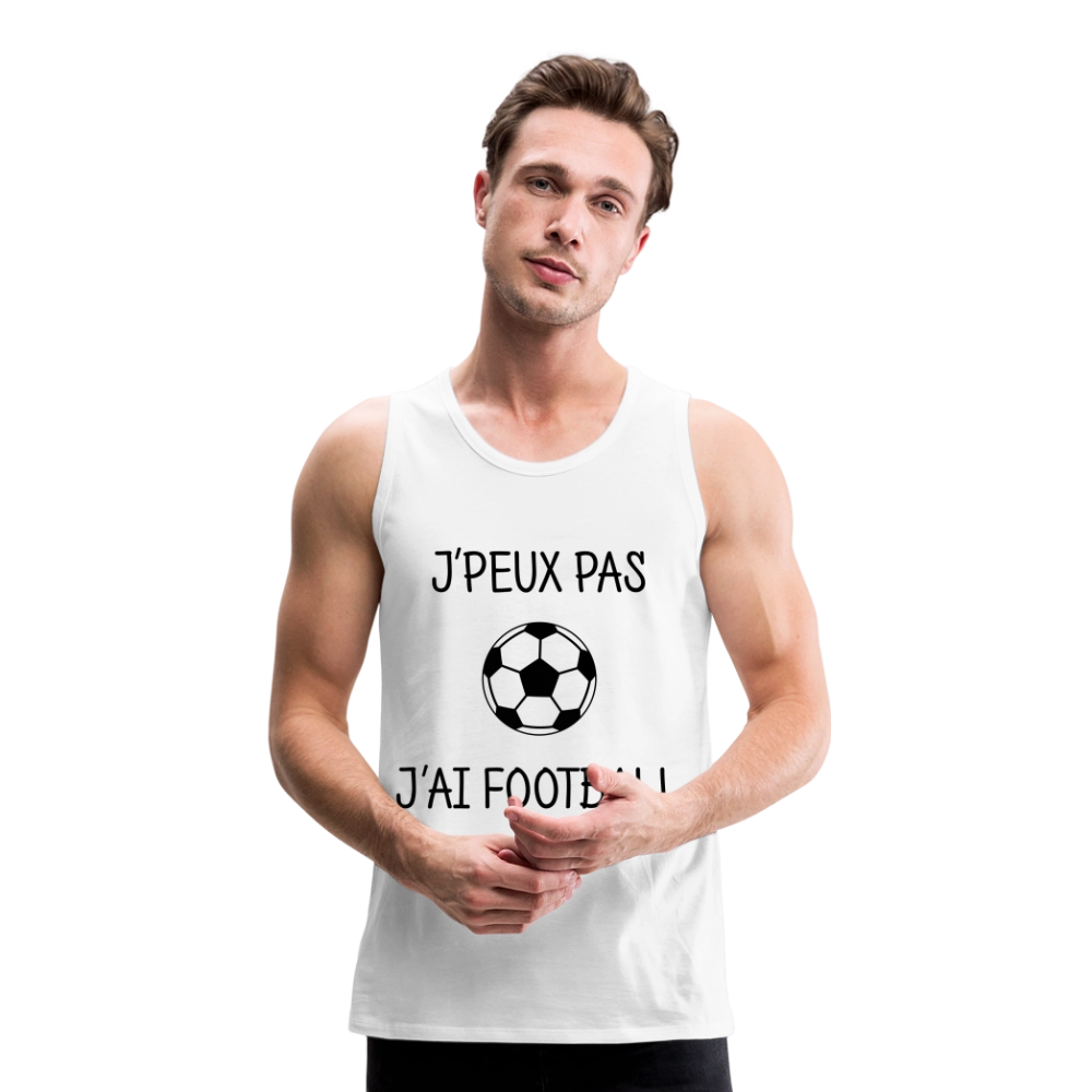 Débardeur Premium Homme - blanc