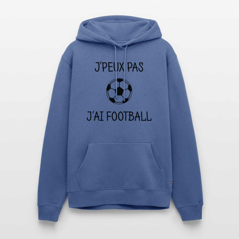 Sweat-shirt à capuche Premium pour hommes - bleu pigeon