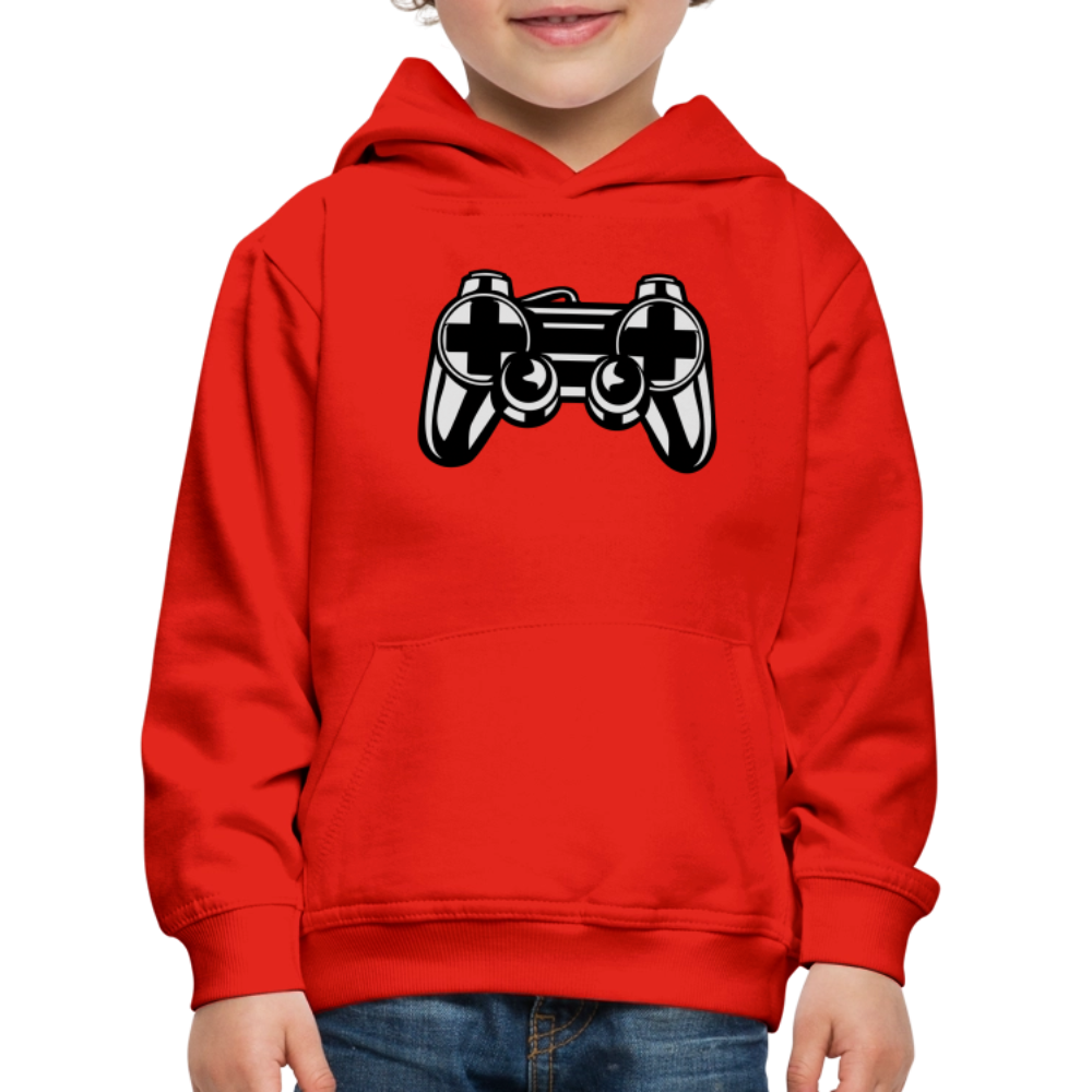 Pull à capuche Premium Enfant - rouge