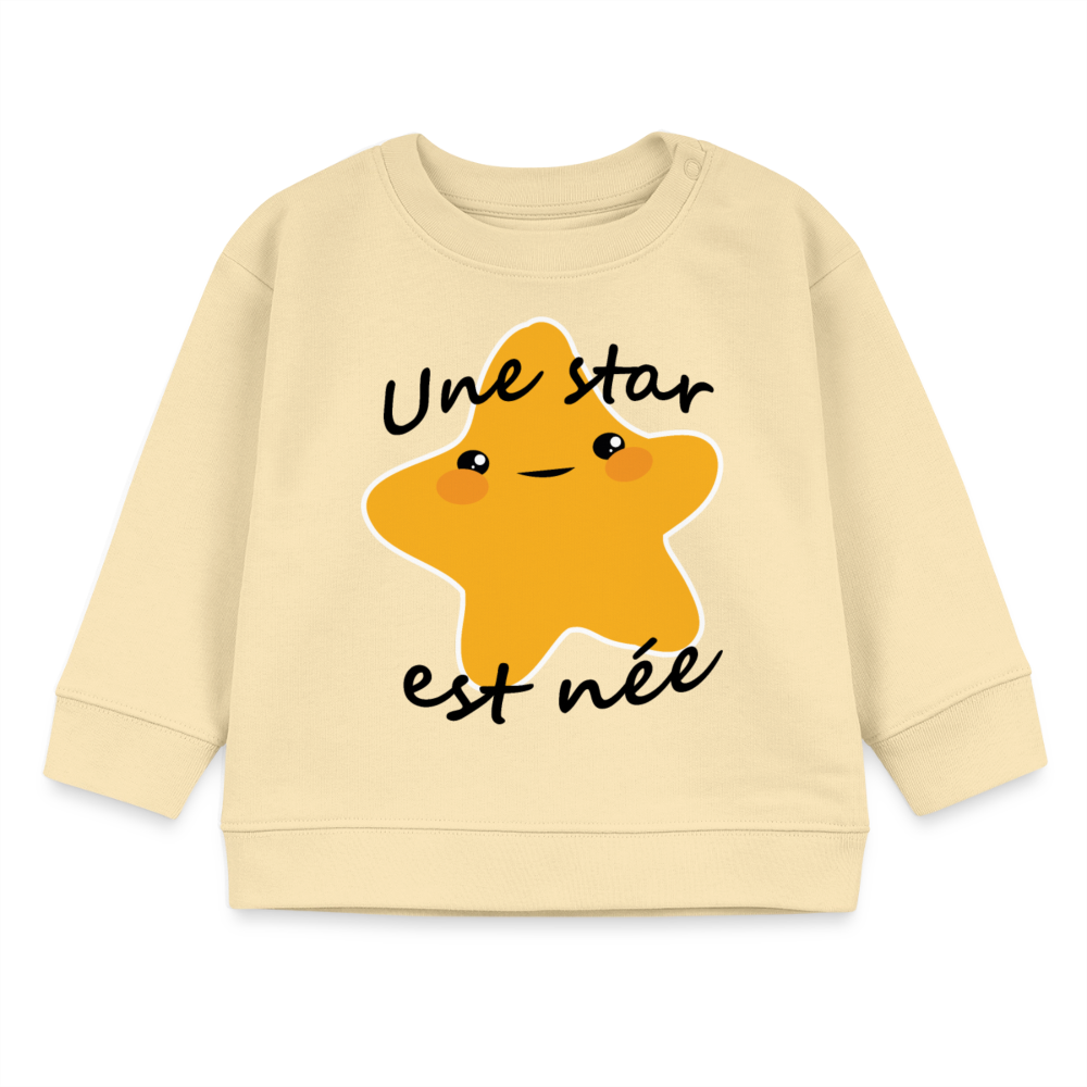 Sweat bio CHANGER Stanley/Stella Bébé - crème