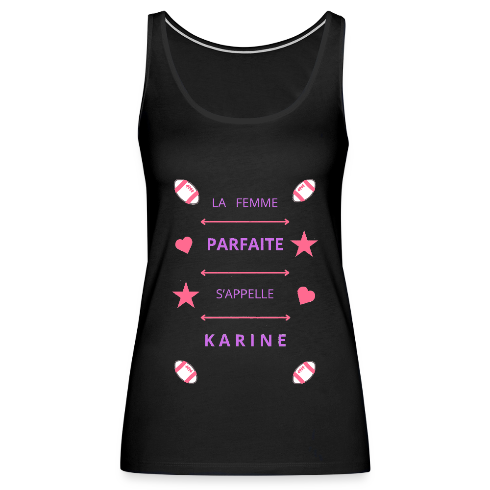 Débardeur Premium Femme - noir