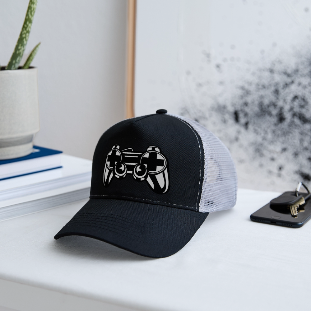 Trucker Cap - noir/gris pierre