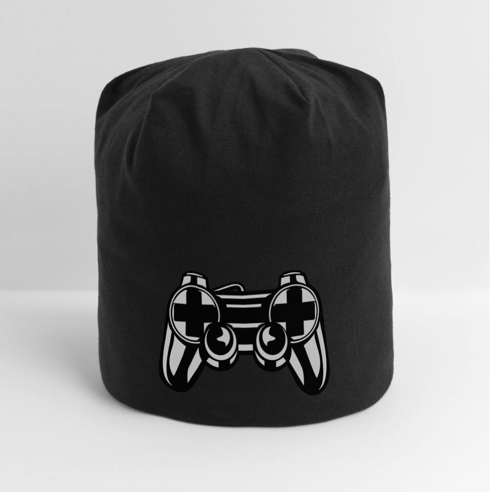 Bonnet en jersey - noir