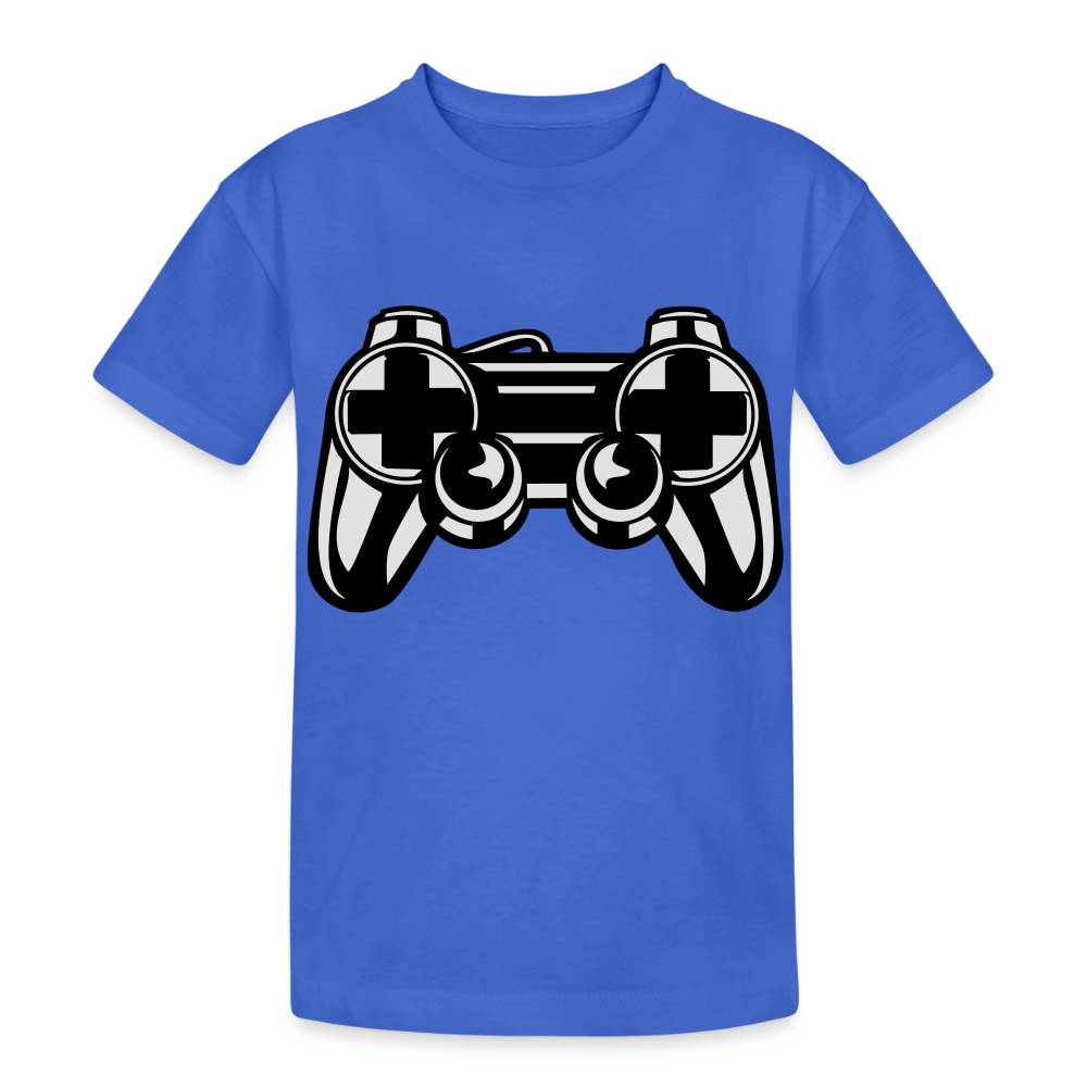 T-shirt coton épais enfant - bleu roi