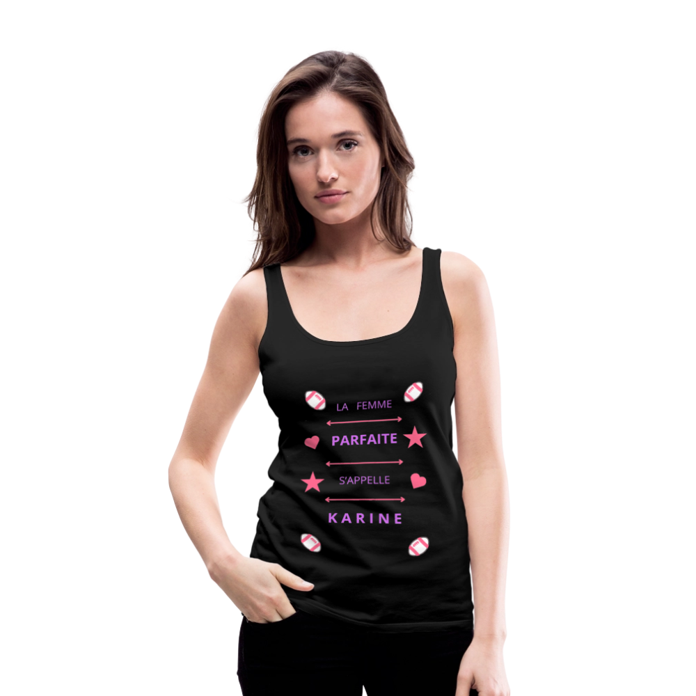 Débardeur Premium Femme - noir