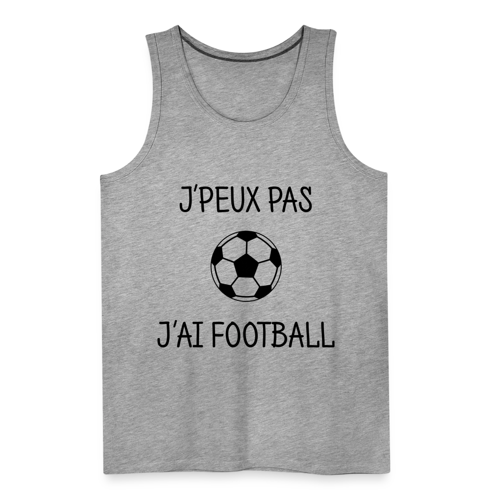 Débardeur Premium Homme - gris chiné