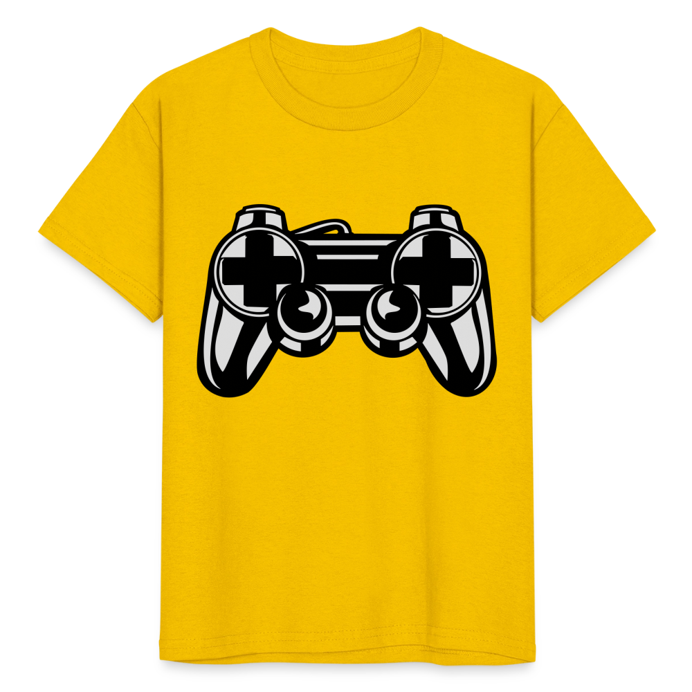 T-shirt coton épais enfant - jaune d'œuf