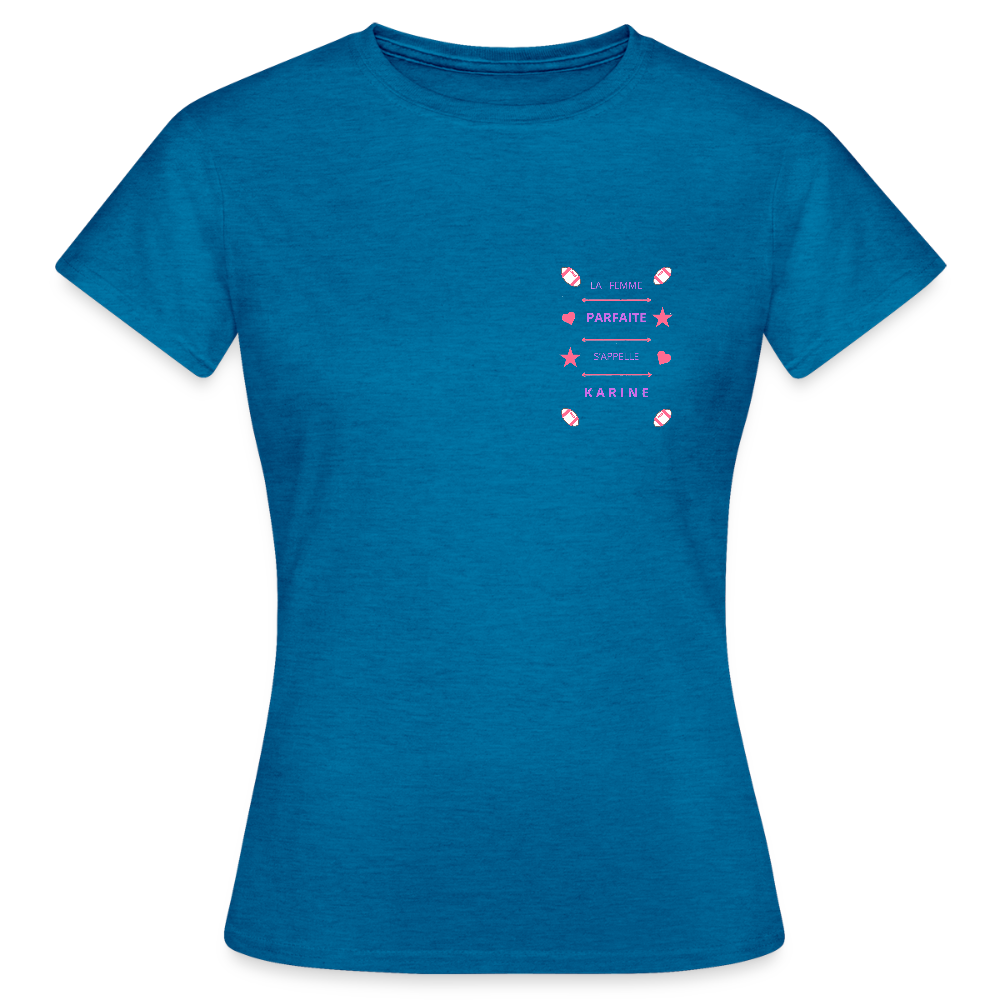 Women's T-Shirt - antique blue sapphire heather
