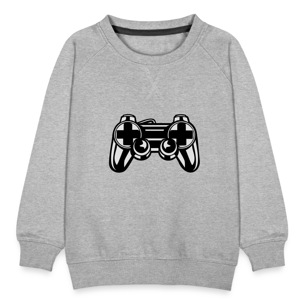 Sweat ras-du-cou Premium Enfant - gris chiné