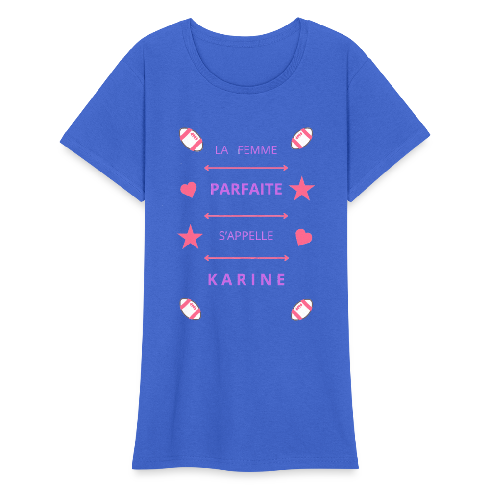 T-shirt Gildan épais femme - bleu roi