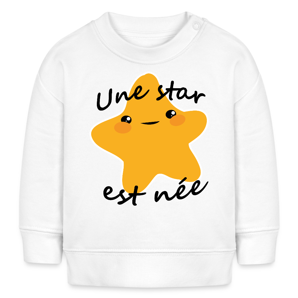 Sweat bio CHANGER Stanley/Stella Bébé - blanc