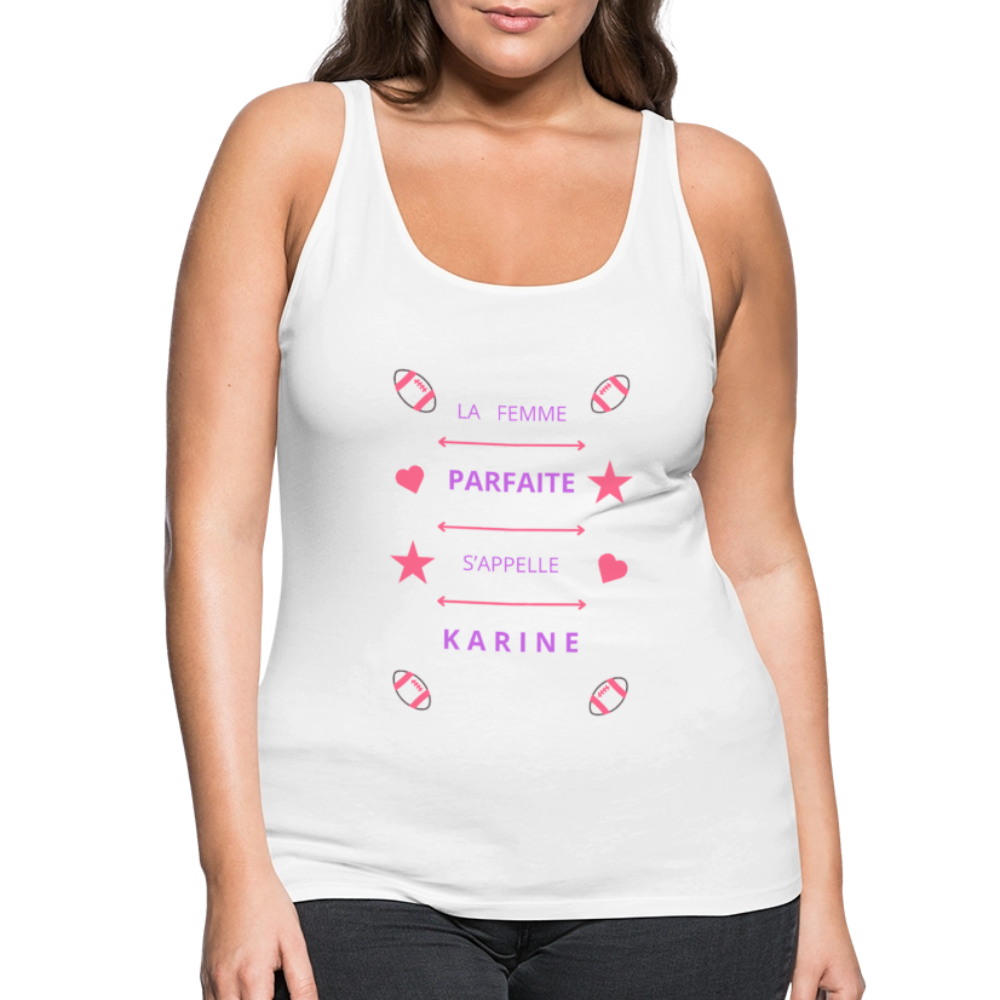 Débardeur Premium Femme - blanc