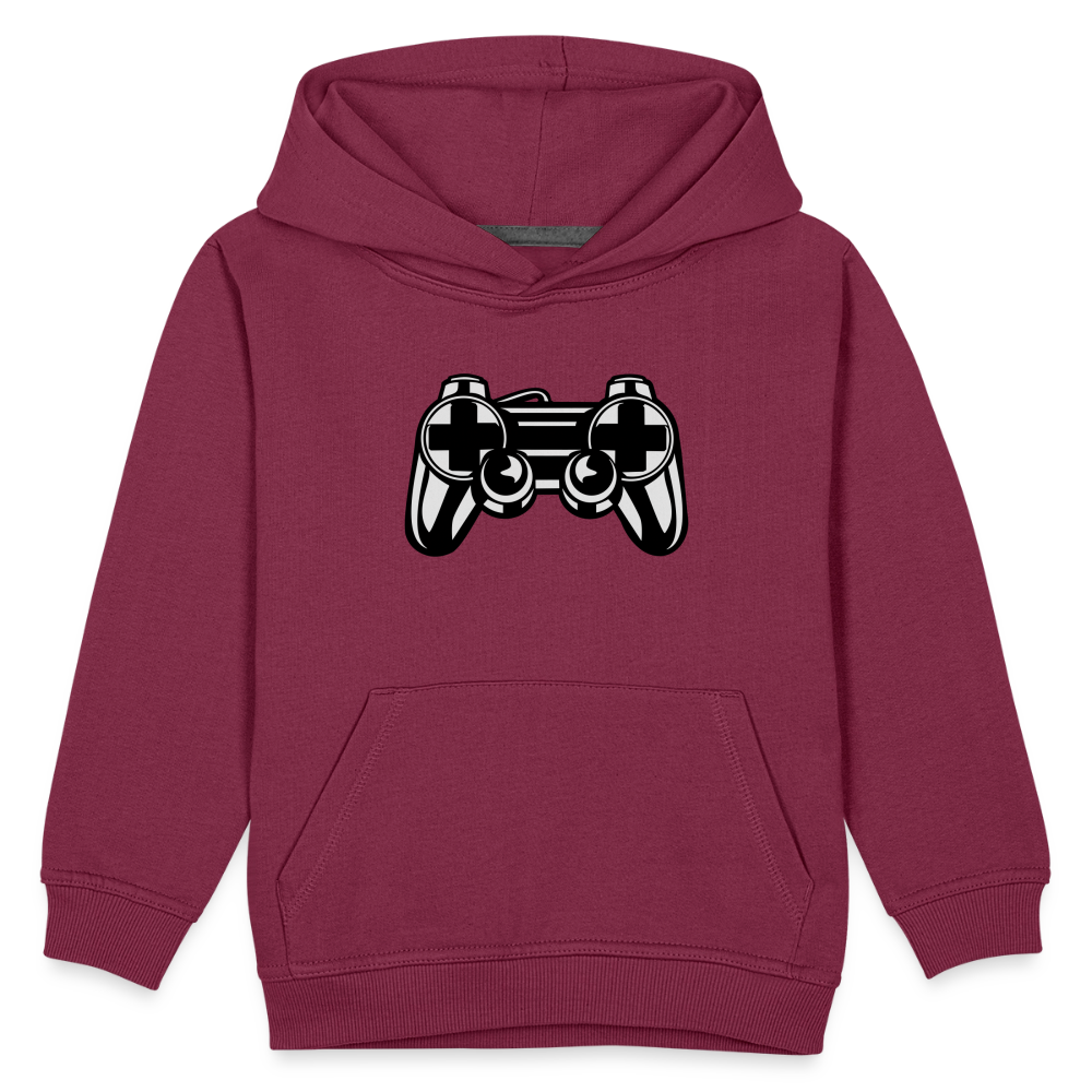 Pull à capuche Premium Enfant - bordeaux
