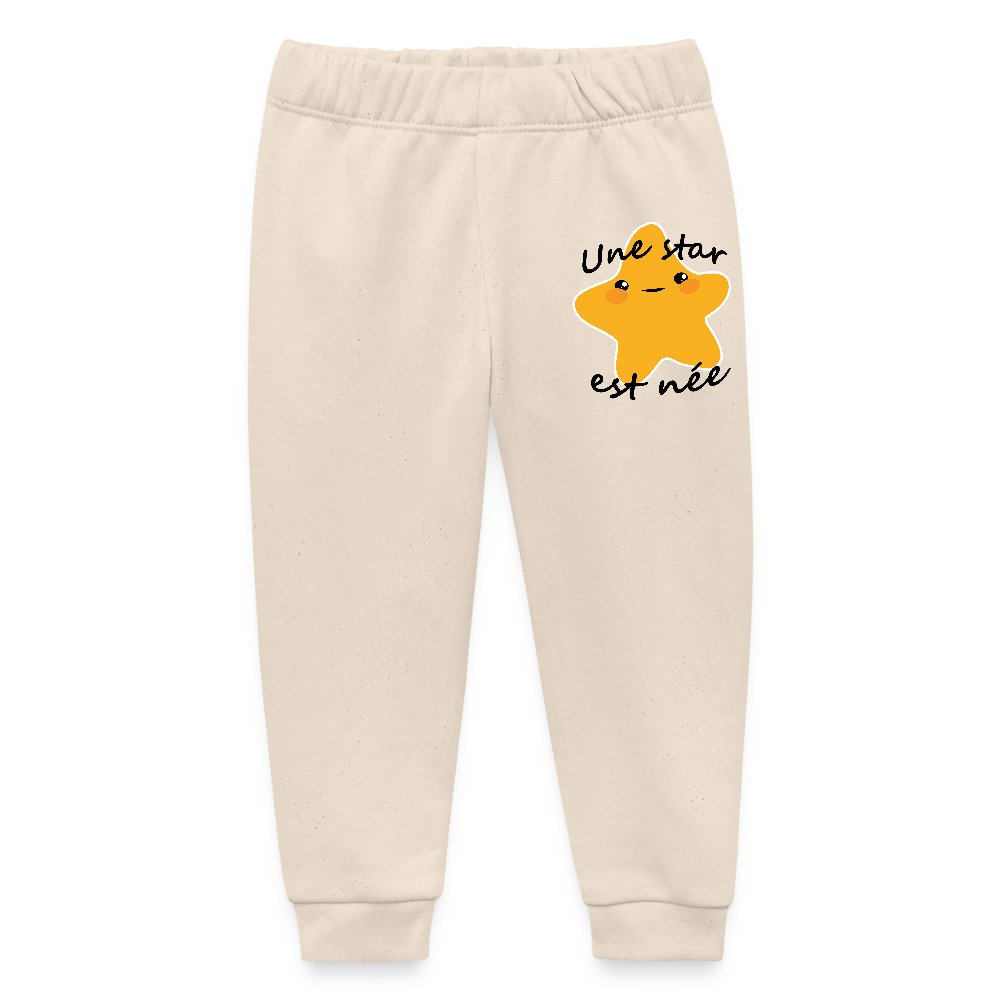 Pantalon de jogging bio Tumbler Stanley/Stella Bébé - blanc gris