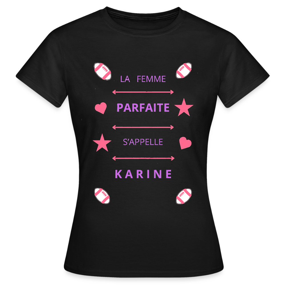 T-shirt Femme - noir