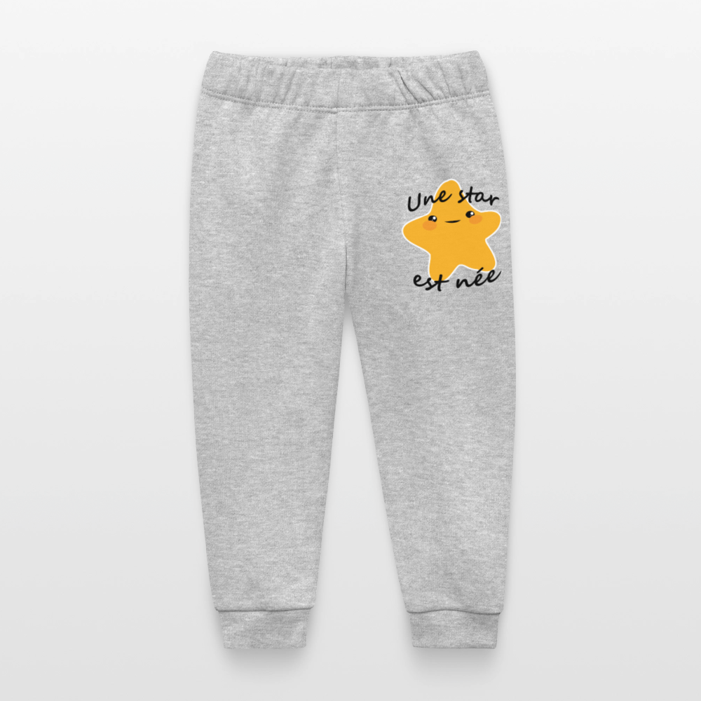 Pantalon de jogging bio Tumbler Stanley/Stella Bébé - gris chiné