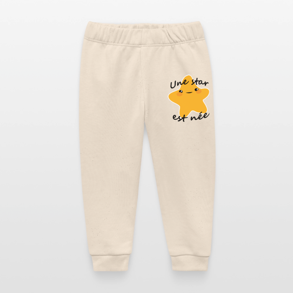 Pantalon de jogging bio Tumbler Stanley/Stella Bébé - blanc gris
