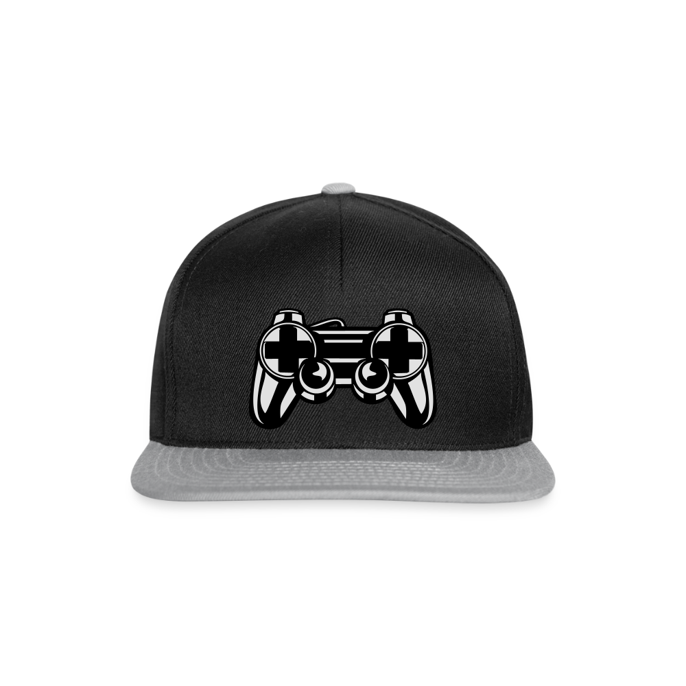 Casquette snapback - noir/gris