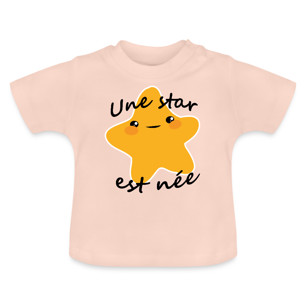 T-shirt Bébé - rose cristal