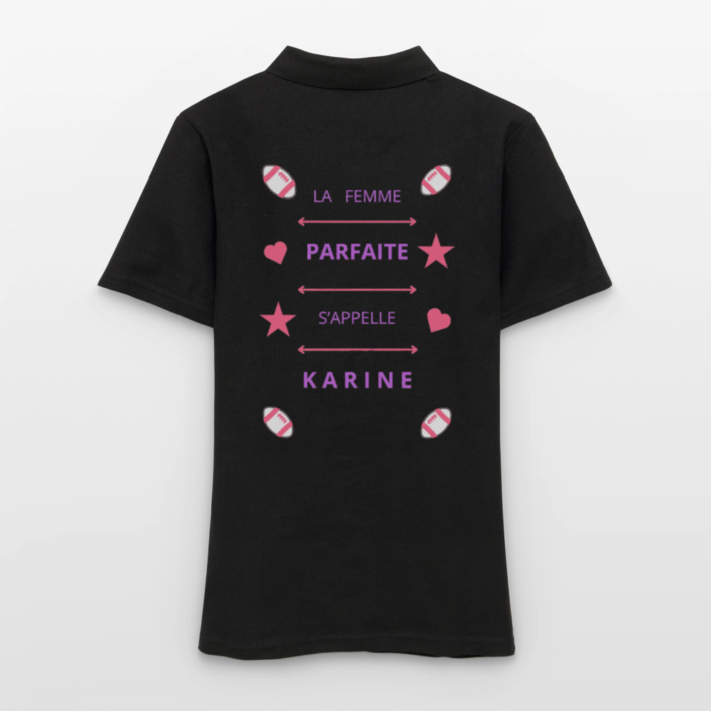 Women's Polo Shirt - noir