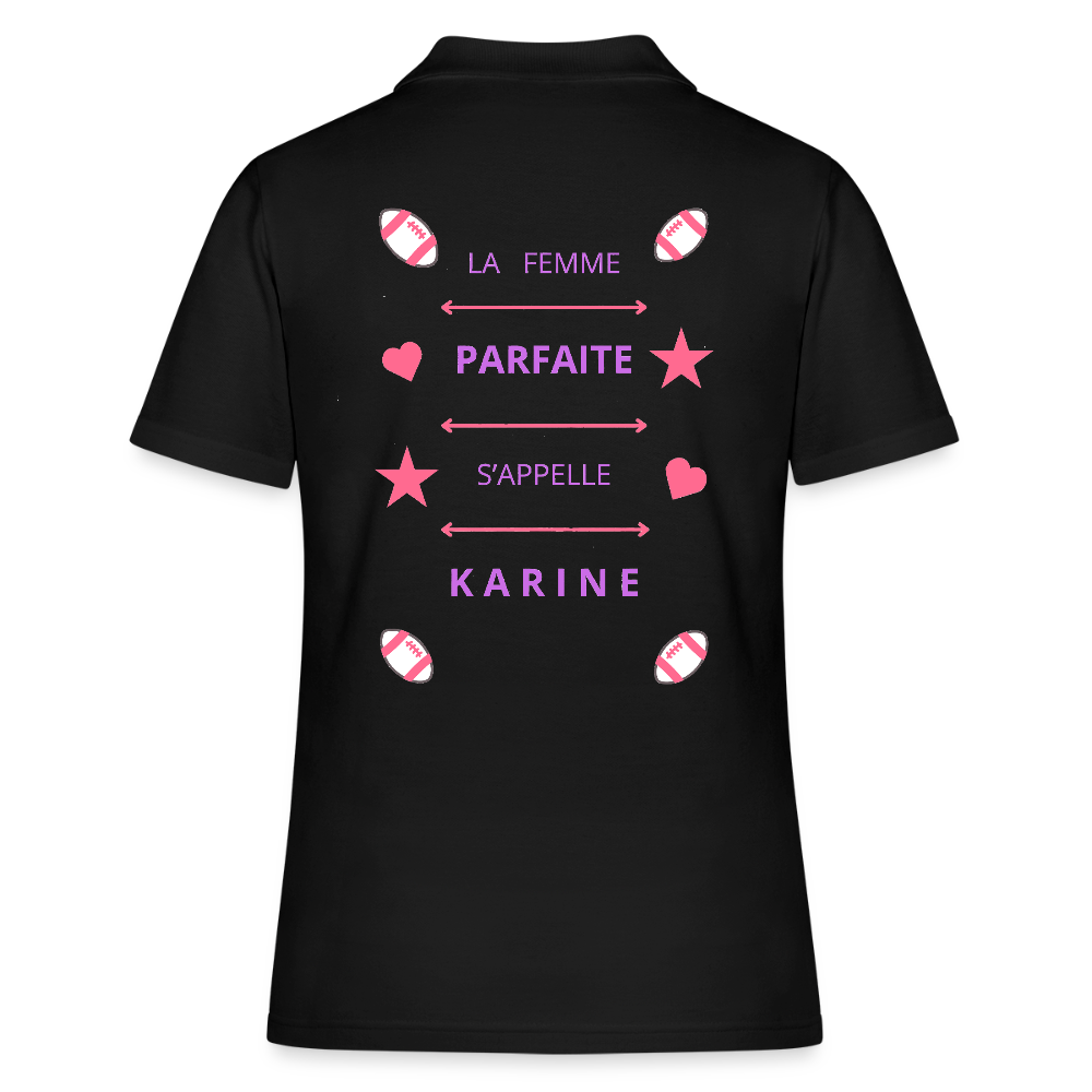 Women's Polo Shirt - noir