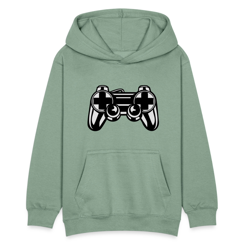 Sweat à capuche Enfant - vert-de-gris