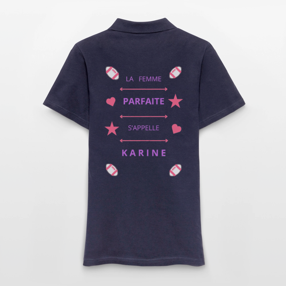 Women's Polo Shirt - bleu marine