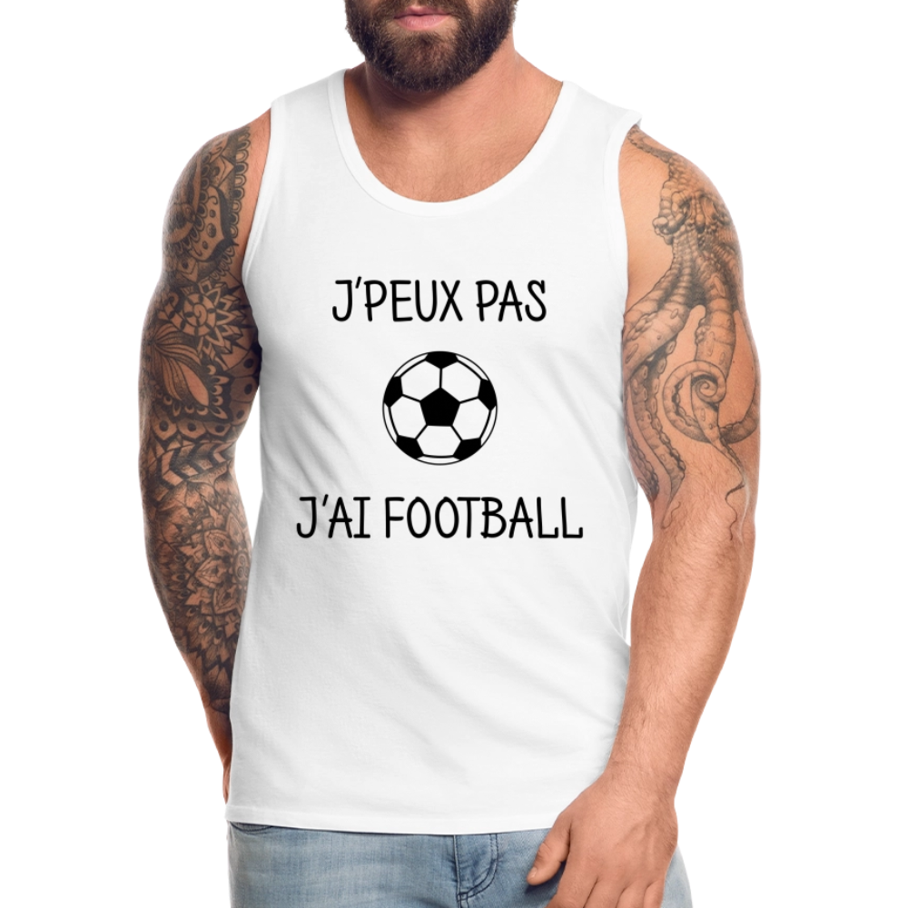 Débardeur Premium Homme - blanc