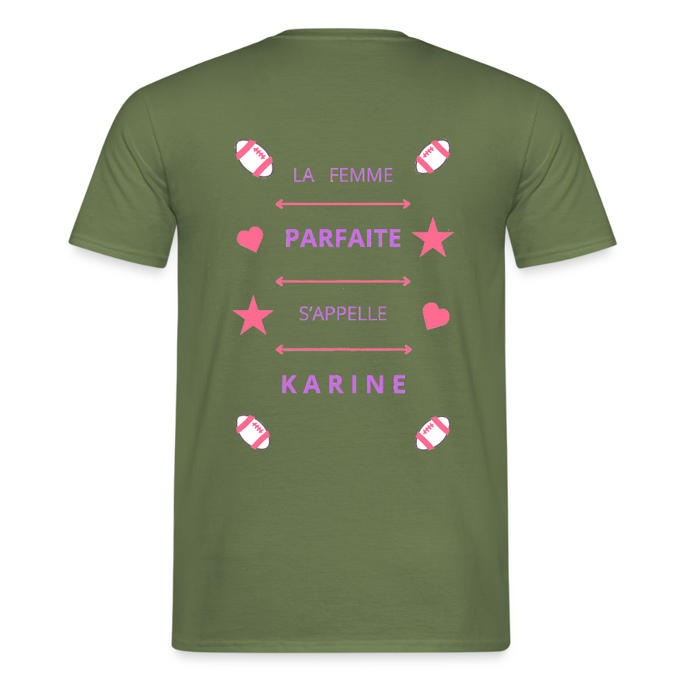 T-shirt Homme - vert militaire