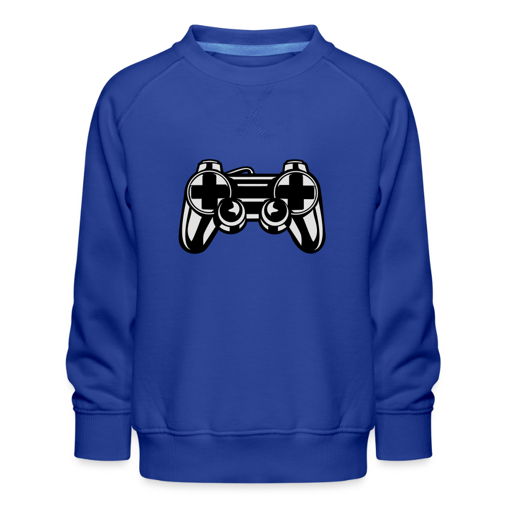 Sweat ras-du-cou Premium Enfant - bleu royal