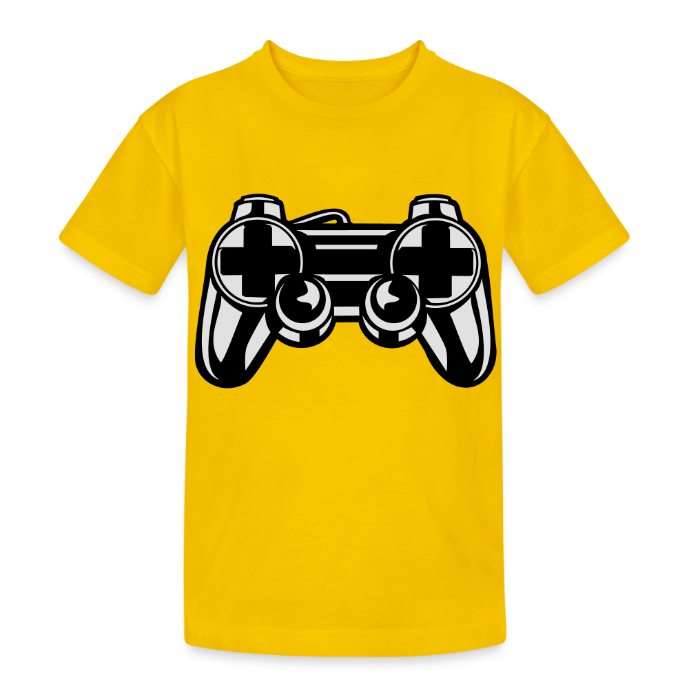 T-shirt coton épais enfant - jaune d'œuf