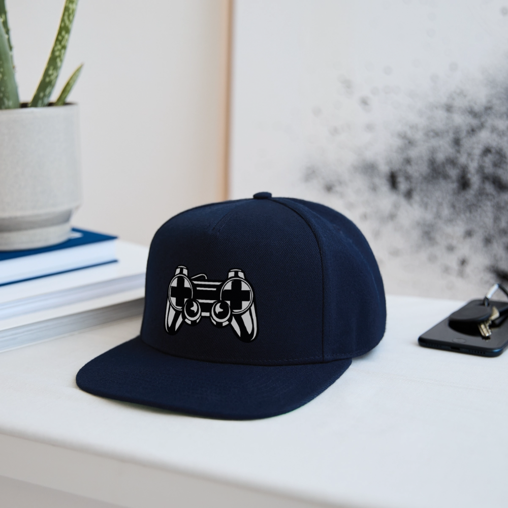 Casquette snapback - marine/marine