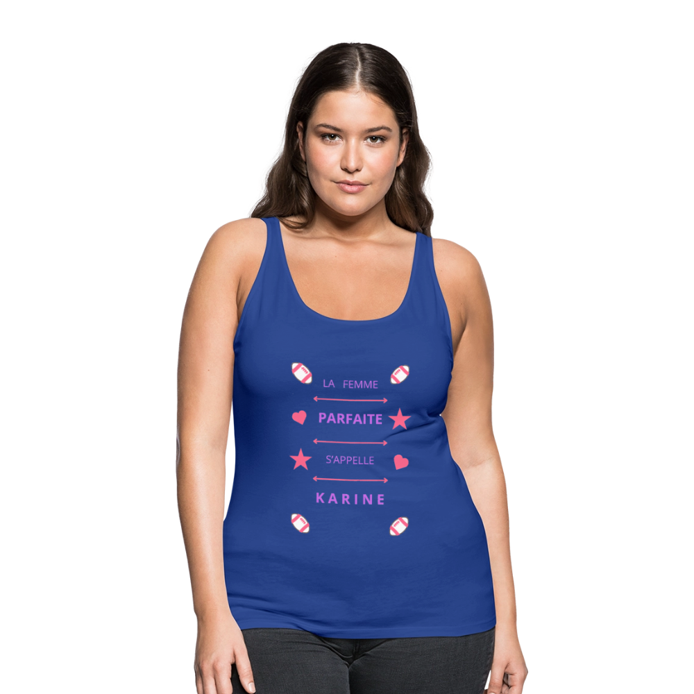 Débardeur Premium Femme - bleu roi