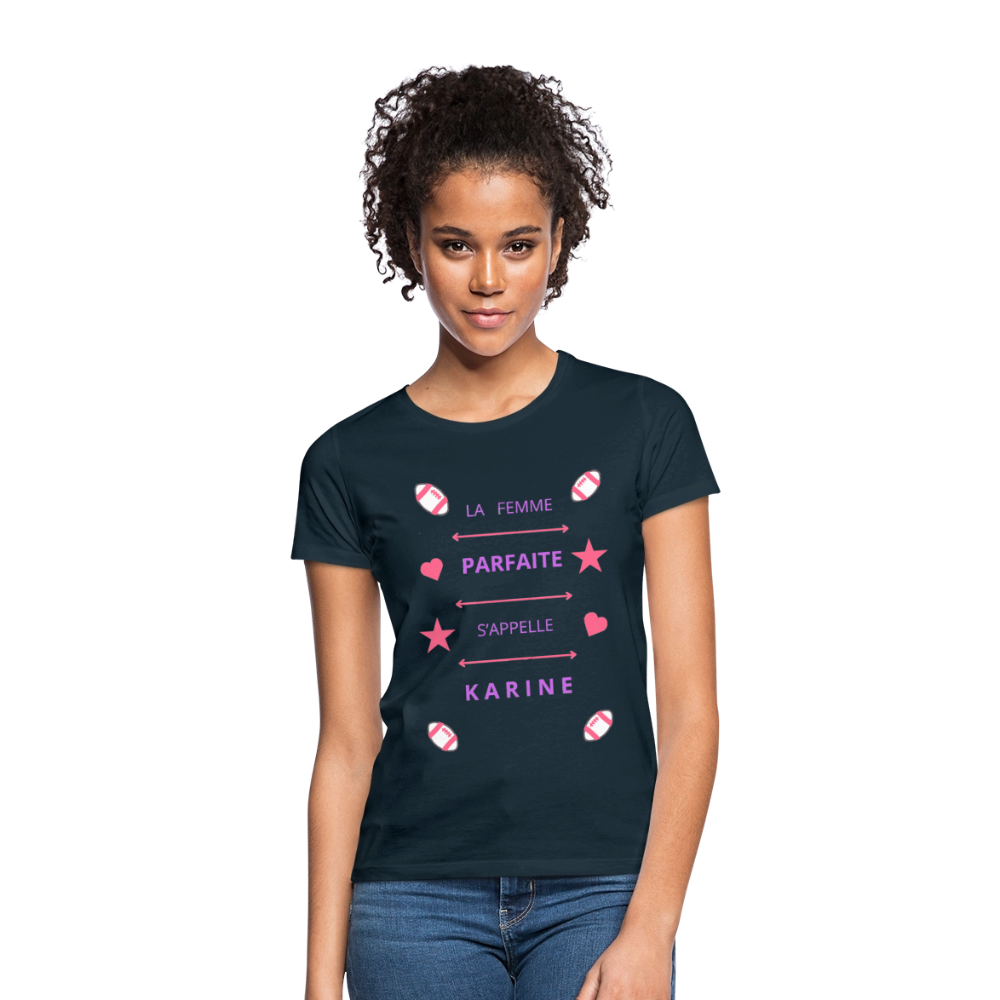 T-shirt Femme - marine