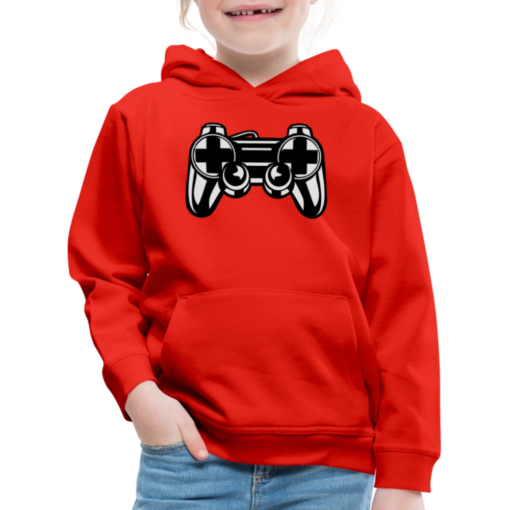Pull à capuche Premium Enfant - rouge