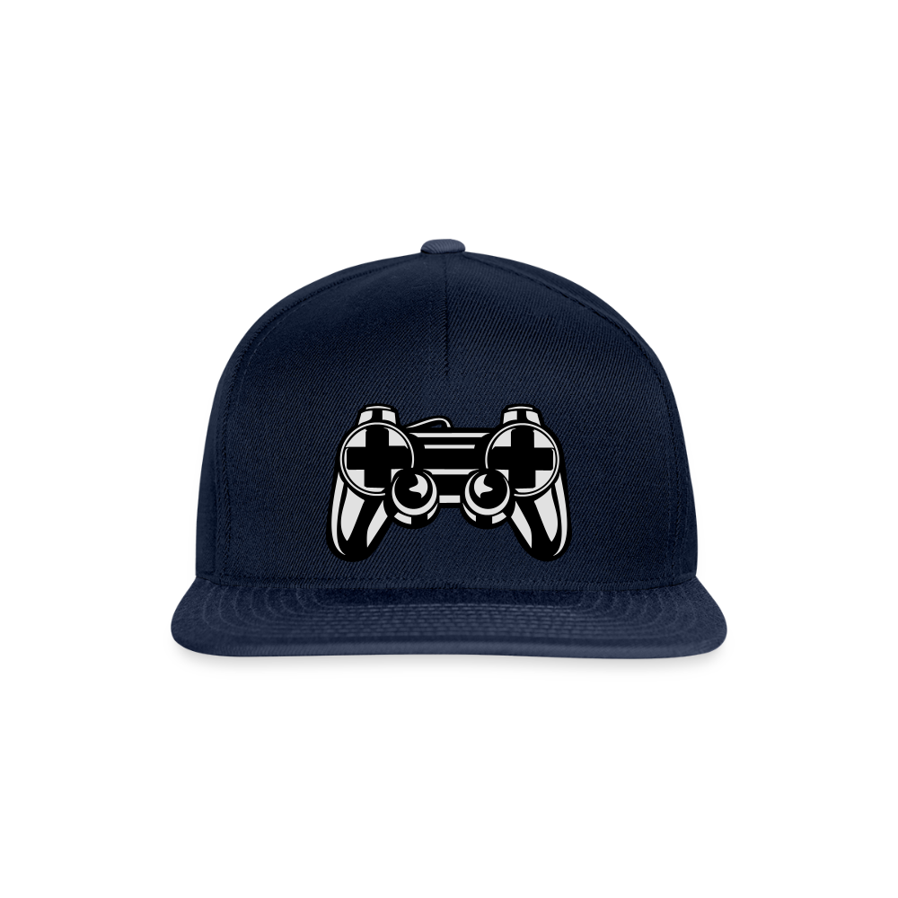 Casquette snapback - marine/marine