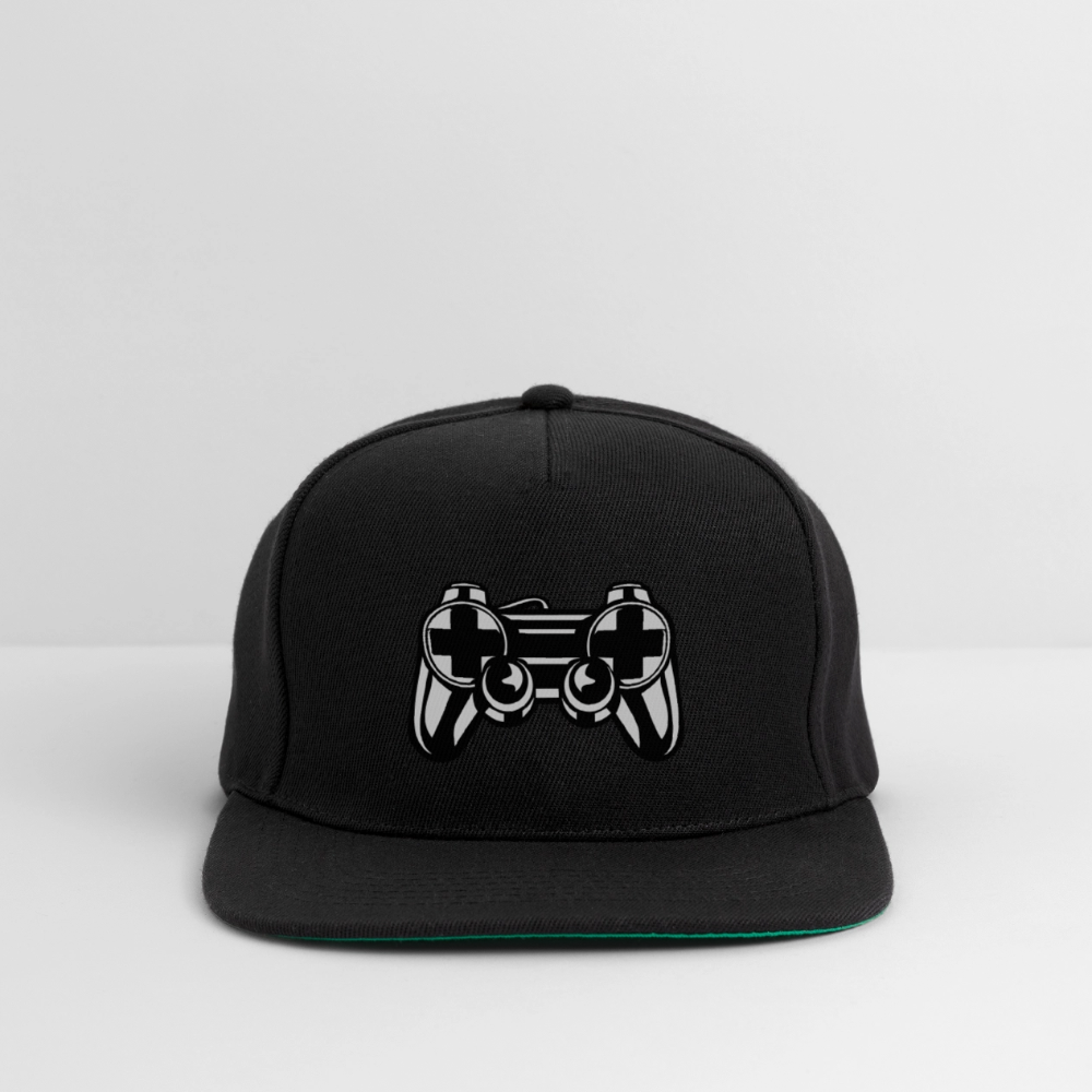 Casquette snapback - noir/noir