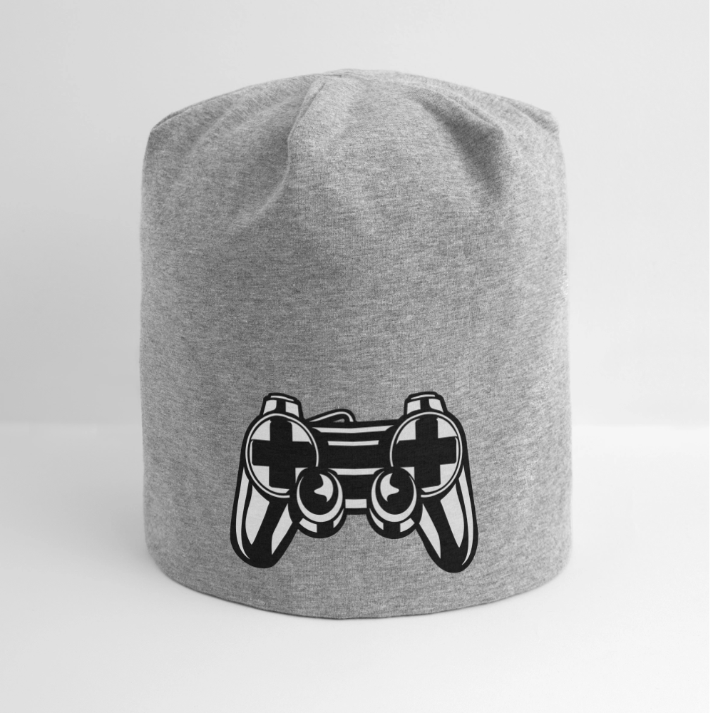 Bonnet en jersey - gris chiné