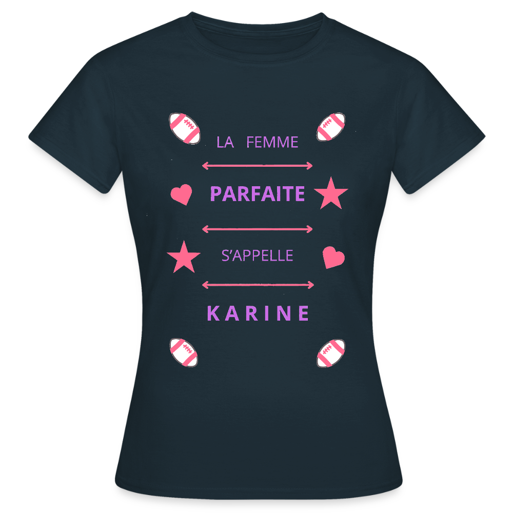 T-shirt Femme - marine